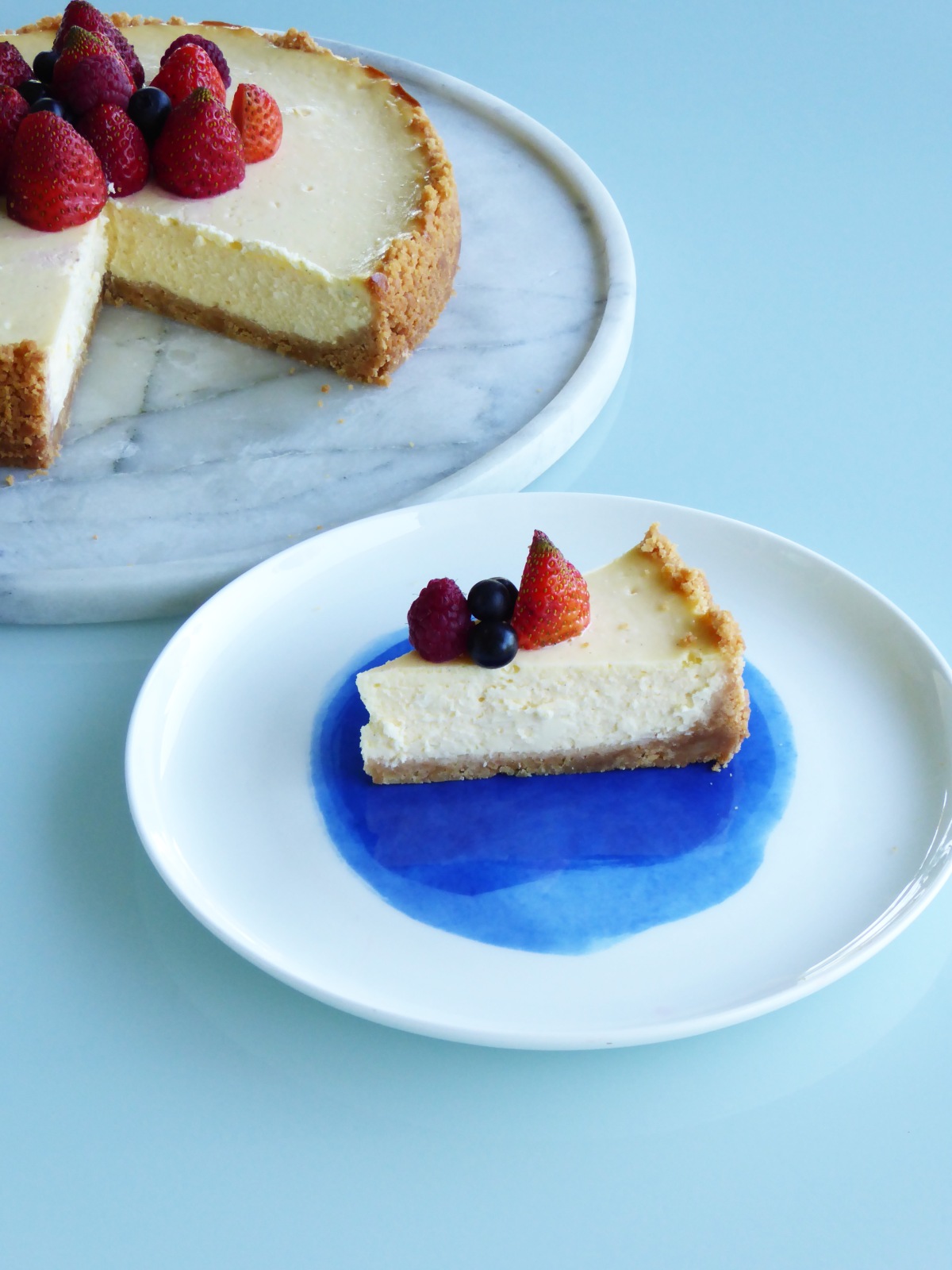 Baked cheesecake 6